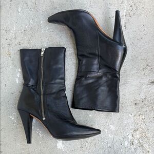 IRO Black Leather Women's Boots
